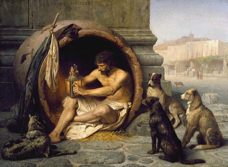 Jean-Leon Gerome Diogenes France oil painting art